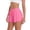 Hot Pink, variant on Women's 2 in 1 Flowy Athletic Shorts Quick Dry Nylon Elastic Waist Drawstring Running Yoga Gym Workout Casual Shorts with Pockets, XS-XXL