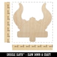 thumbnail image 2 of Viking Horned Helmet Wood Shape Unfinished Piece Cutout Craft DIY Projects - 6.25 Inch Size - 1/8 Inch Thick, 2 of 7