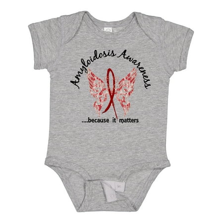 

Inktastic Amyloidosis Butterfly 6.1 Gift Baby Boy Bodysuit