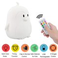 thumbnail image 1 of Yuede Kids Night Light (Silicone Light) USB Rechargeable Penguin Night Light, 9 Color Change Sensitive Tap Control for Baby/Kids/Adult Bedroom, Remote Control, 1 of 9