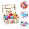 thumbnail image 3 of Miangastore 1 Set of Children's Treasure Box with Gemstones Gems Storage Box Playthings, 3 of 8