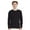 Black, variant on Hanes Essential-T Long Sleeve T-Shirt Cotton Crewneck Tee Shirt (Black, M)
