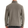 thumbnail image 5 of GigrtiJin Mens Quarter Zip Sweatshirt Stand Collar Long Sleeved Pullover Top Casual Solid Color Comfy Sweatshirts, 5 of 6