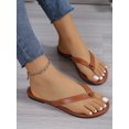 thumbnail image 2 of Cross-Border Fashionable Flip Flops With Toe Ring For Women, Summer Outdoor Sandals, 2 of 4