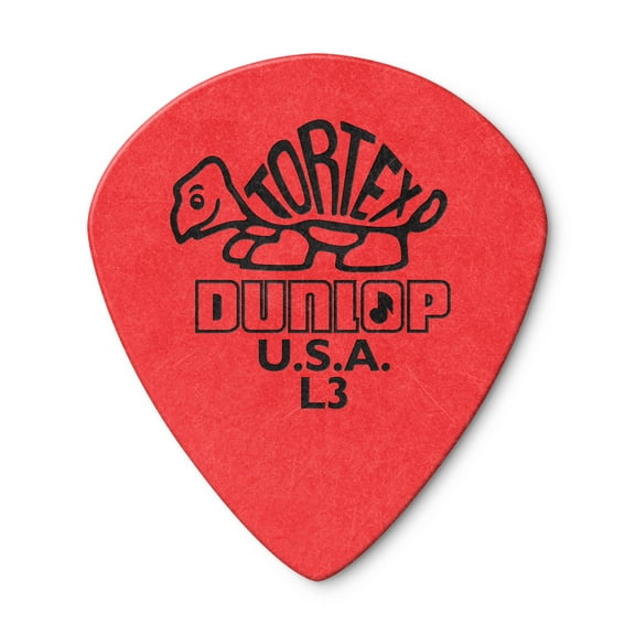 Dunlop Guitar Picks 6 Pack Tortex Jazz Light Sharp Tip 472PL3