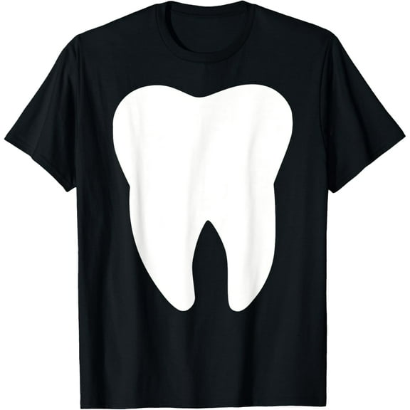 Tooth logo T-Shirt Men women T-shirt black, gift. Sizes: S, M,L, XL, 2XL, 3XL, 4XL