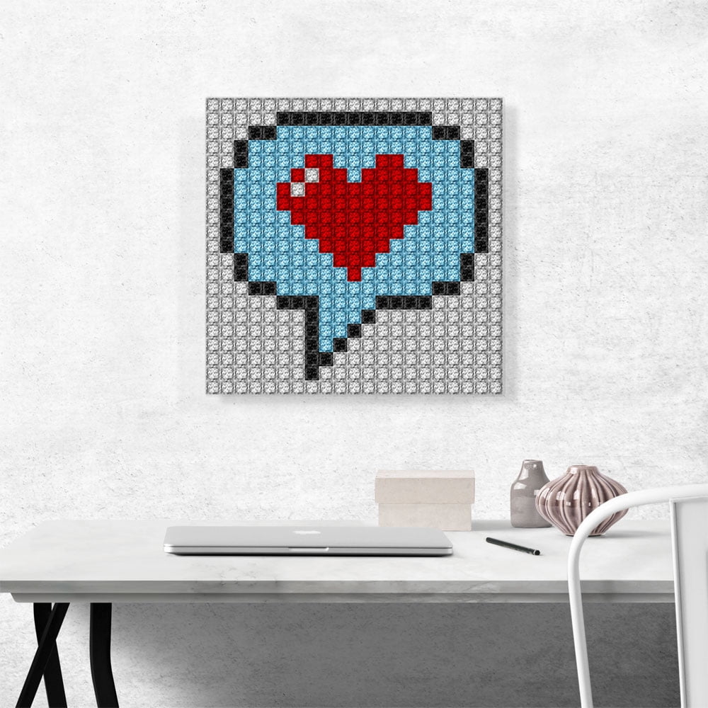 Puzzle Heart Canvas – ClockCanvas
