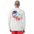 thumbnail image 5 of GH by Guy Harvey Men's Long Sleeve Performance Saltwater Fishing Shirt, Sizes:M-2XL, 5 of 9