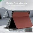 thumbnail image 3 of JETech Case for Samsung Galaxy Tab A7 10.4-Inch 2020 (SM-T500/T505/T507), NOT for Tab A7 Lite, Slim Folio Stand Protective Tablet Cover, Multi-Angle Viewing, Auto Wake/Sleep (Wine), 3 of 6