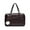 Brown, variant on Laptop Bag for Women, Large Capacity PU Leather Travel Handbag, Japanese Style School Shoulder Bag with Headphone Hole, Portable Computer Briefcase for Business College Daily 16.9x14.2x1.2 Inches