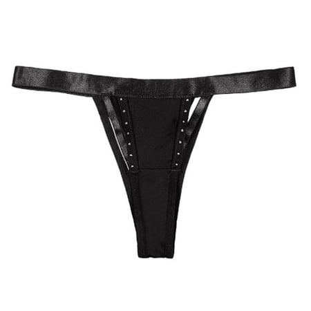 

GWAABD Women s Seamless Hipster Underwear New Traceless Panties Thong Hollowed Out with Drill Mesh Mid Low Waist Girl Breathable