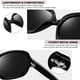thumbnail image 5 of Gafas de sol Joopin Oversized Polarized para mujer negro+gris, 5 of 6