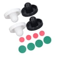 thumbnail image 3 of Kit de disco de hockey de aire, 12 piezas de 96 mm, mesa de aire, accesorios de hockey de aire, juego de empujador de hockey de aire, artesanía superior, 3 of 9