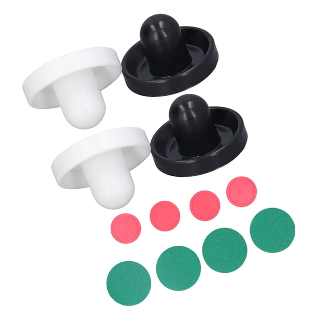 Kit de Rondelle Air Hockey, Poussoir Air Hockey 12 Pcs Longue Durée Léger Haute Résistance aux Impacts pour Tables de Jeu Type E