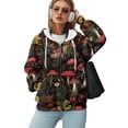 thumbnail image 5 of COEQINE Oversized Sweatshirts Women's Fashion Hoodie Cat Spider Web Pumpkin Bat Print Full Zipper Hooded Jacket Long Sleeve Y2K Tops for Women with Pockets Fall Casual Wear, M, 5 of 7