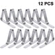 thumbnail image 1 of 12 Packs Picnic Table Clips Flexible Stainless Steel Table Cloth Cover Clamps Table Cloth Holders Ideal For Picnic, 1 of 4