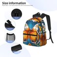 thumbnail image 3 of Disketp Spring Butterfly Flowers Mochila Ligera Clásica con Múltiples Bolsillos, Mochila Casual para Hombre y Mujer, Ideal para Escuela, Trabajo y Viajes, 3 of 6