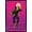 Black Framed Version, variant on Marvel Shape of a Hero - Thanos Wall Poster, 14.725" x 22.375"