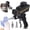 Black, variant on Sandblaster Gun for Air Compressor-Handheld Sandblaster for Metal,Wood Paint/Rust Removal,Cabinet and Glass Etching(Black)
