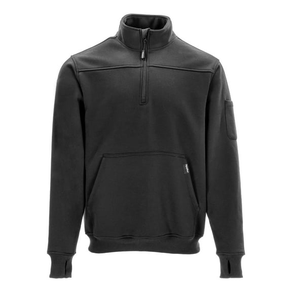 RefrigiWear Quarter-Zip Sweatshirt - Insulated Work Pullover with Thermal Comfort