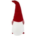 thumbnail image 6 of Northlight Standing Girl Gnome with Hands in Pocket Christmas Figure - 20.5" - Red and White, 6 of 6