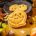 thumbnail image 6 of KUFptva Set of 3 Fun Specters Shape Cutter Set Themed Biscuits Crafting Molds for Eerie Treats and Parties, 6 of 7