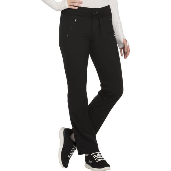 Cherokee Infinity Women Scrubs Pant, Mid Rise Tapered Leg Drawstring, CK100A, L, Royal