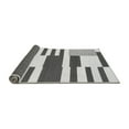 thumbnail image 2 of Ahgly Company Indoor Round Abstract Gray Modern Area Rugs, 6' Round, 2 of 4