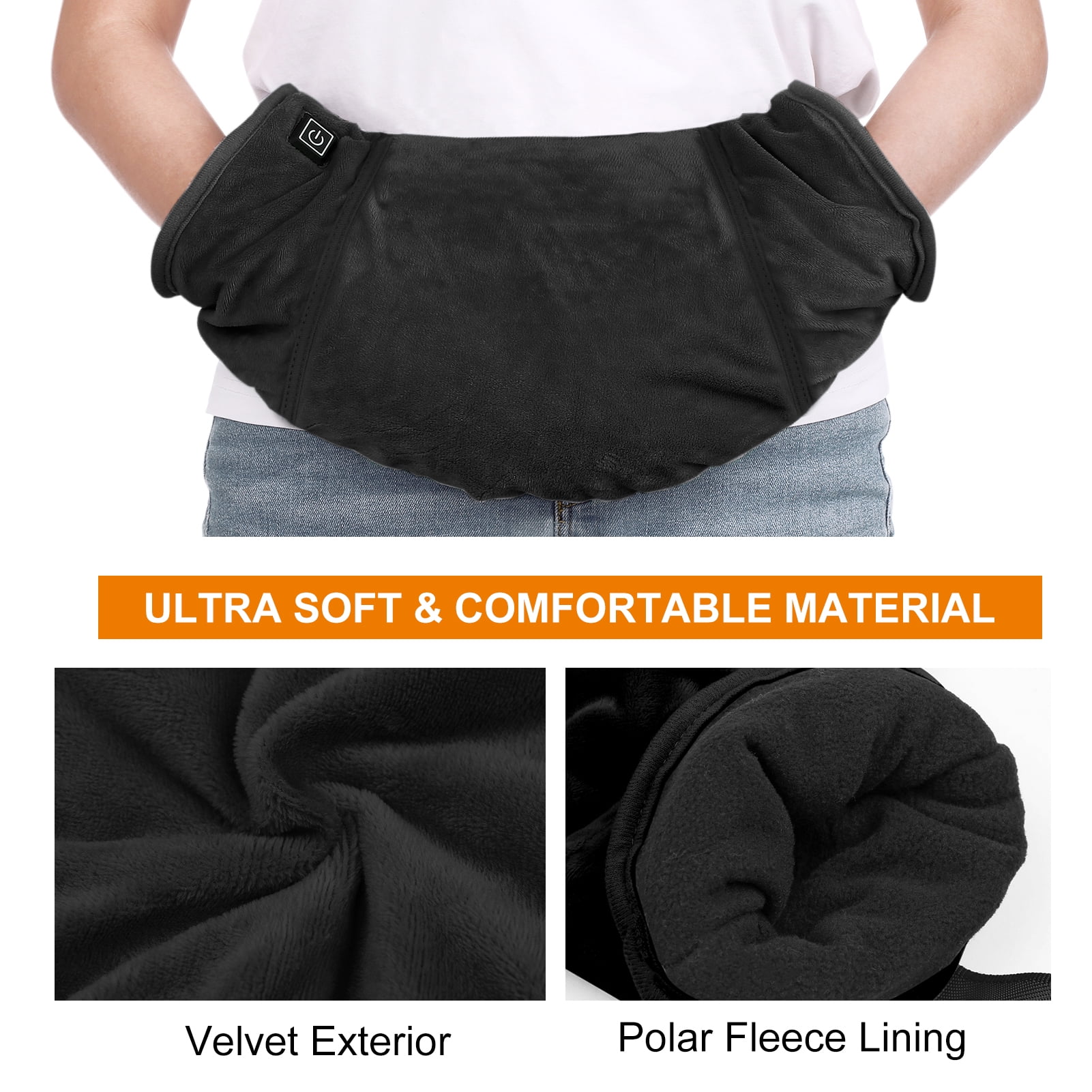 Heated Muff,Cold Weather Thermal Weather Thermal Waist Muff Cold Weather Warmer Muff Cold Heated Hand Warmer Hand Warmer Muff Laoshe Dsfen Adben