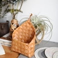 thumbnail image 4 of simhoa Wall Fence Hanging Planter, Rattan Basket, Hand Made Wicker Rattan , Flower Pots D, 4 of 7