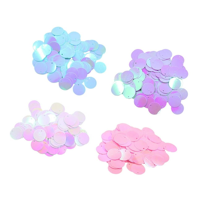 segolike 520 Pcs DIY Brillants Ronds Amples Paillettes Sequins Couture DIY