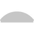 thumbnail image 5 of Ekena Millwork 78"W x 26-3/8"H x 2-3/4"P Segment Arch Sunburst Architectural Grade PVC Combination Pediment, 5 of 7