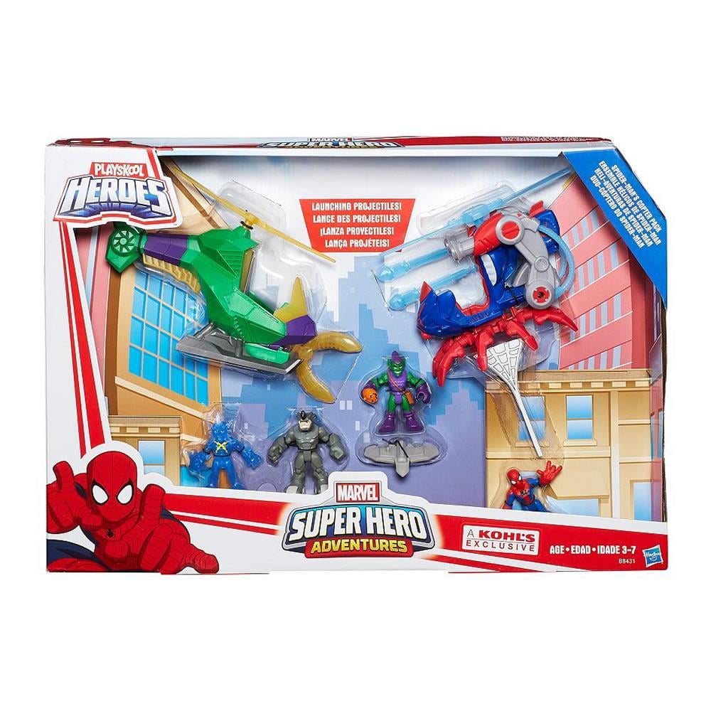 Playskool Marvel Super Hero Adventures Spider-Man?s Copter Pack Hasbro - Walmart.com - Walmart.com
