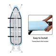 thumbnail image 5 of HELLHERO Elastic Edge Ironing Board Dustproof Cover 3 Fasteners Non-Slip 15x54 Inch Durable Frog Balloon, 5 of 6