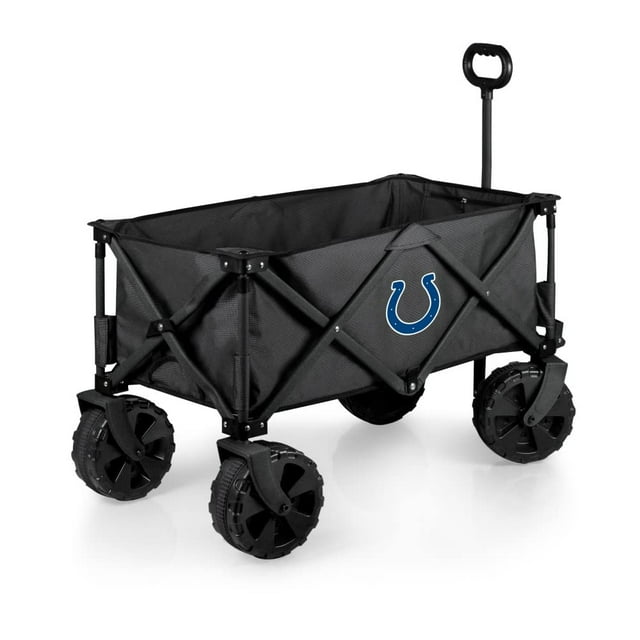 PICNIC TIME NFL Indianapolis Colts Édition Élite Chariot d'Aventure Pliable avec Roues Tout-Terrain