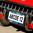 thumbnail image 5 of License Plate Frame Dolphin Car License Plate Frame 2 Pieces Dolphin Love Metal License Plate Cover for Women Men US Vehicles Standard, 5 of 6