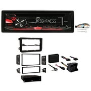 JVC CD Player Receiver Stereo w/ MP3/WMA/Aux For 2006-2009 Volkswagen Rabbit VW