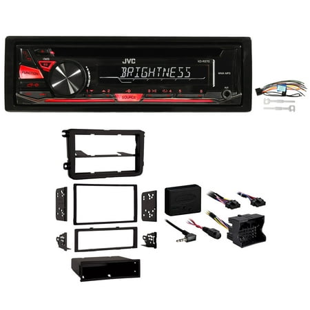 JVC CD Player Receiver Stereo w/ MP3/WMA/Aux For 2006-2009 Volkswagen Rabbit VW