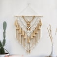 thumbnail image 2 of Hand-Woven Color Macrame Wall Hanging Ornament Boho Craft Decoration Gorgeous Tapestry for Livingroom Dec, 2 of 6