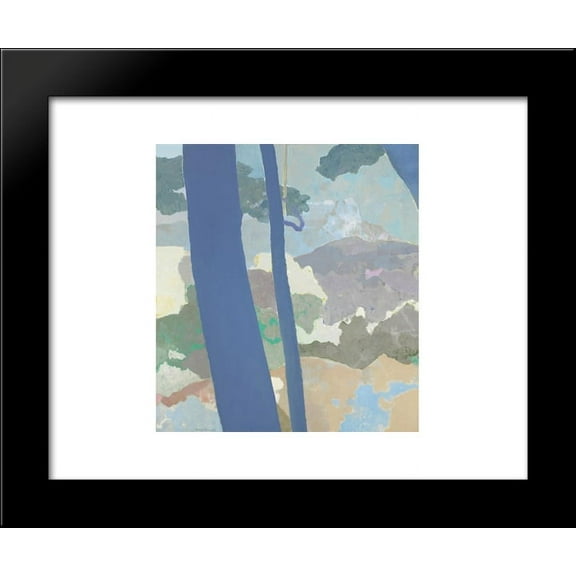 Landscape 20x24 Framed Art Print by Okada, Kenzo