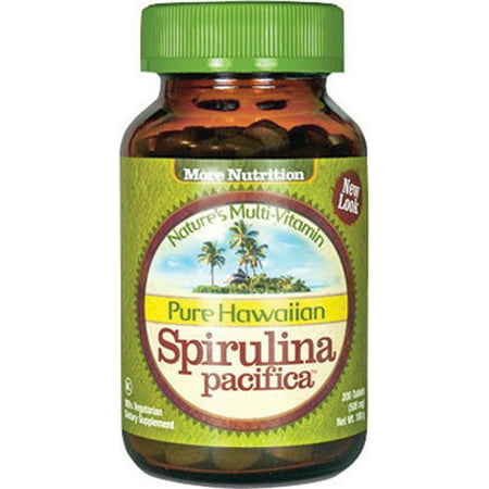 Nutrex Hawaii Spirulina Pacifica Complément alimentaire Comprimés, 200 Ct