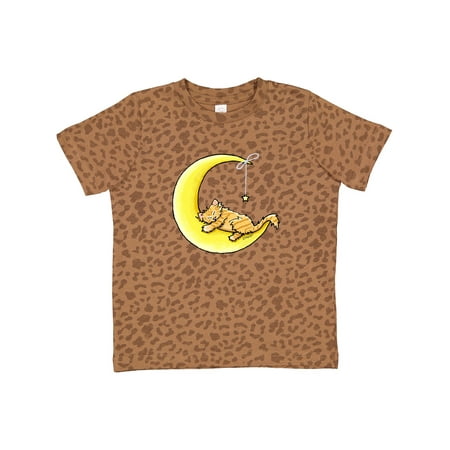 

Inktastic Tabby Kitty Lunar Love Gift Toddler Boy or Toddler Girl T-Shirt