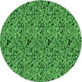 thumbnail image 1 of Ahgly Tapis Rond Lavable en Machine Intérieur Transitionnel Vert Émeraude Profond, 7 Pieds Rond, 1 of 7