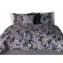 Simply Vera Wang Midnight Floral Queen Bed Comforter Set With