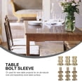 thumbnail image 3 of 20 Sets Table Bolt Sleeve Connectors Durable Table Dowel Pin Alignment Pin, 3 of 7