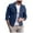 Navy, variant on EHQJNJ Denim Jacket with Pearls Oversized Men's Long Sleeve Denim Sweatshirt Cardigan Casual Holiday Cargo Coat Men's Denim Jackets Flannel Oversized Jacket