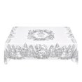 thumbnail image 2 of MMJ Christmas Coloring Table Cover DIY Activity Tablecloth, Washable Protective Cover for Holiday Party Table Christmas Decor 40x60in, 2 of 7