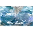 thumbnail image 2 of Ilosky, Pam 24x16 Gold Ornate Wood Framed with Double Matting Museum Art Print Titled - Glacial View, 2 of 4