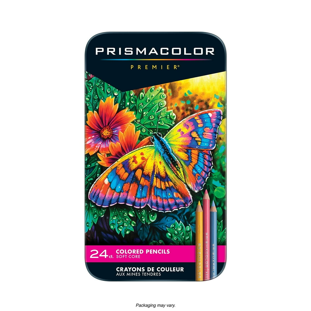 Prismacolor Premier Soft Core Colored Pencils, Assorted Colors, Set of