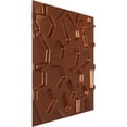 thumbnail image 2 of Ekena Millwork 19 5/8"W x 19 5/8"H Dublin EnduraWall Decorative 3D Wall Panel, Bright Coat Copper (Covers 2.67 Sq. Ft.), 2 of 6